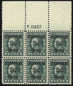 Sale 1067, Lot 1697, Postage Due, Offices in China (Scott J, K)