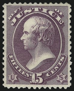 Sale 1067, Lot 1713, Officials, Newspapers, Parcel Post (Scott O, PR, Q)