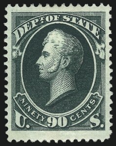 Sale 1067, Lot 1718, Officials, Newspapers, Parcel Post (Scott O, PR, Q)