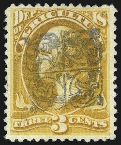 Sale 1067, Lot 1726, Officials, Newspapers, Parcel Post (Scott O, PR, Q)