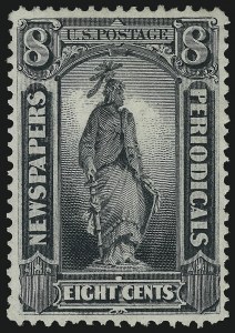 Sale 1067, Lot 1735, Officials, Newspapers, Parcel Post (Scott O, PR, Q)