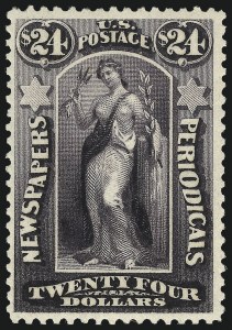 Sale 1067, Lot 1736, Officials, Newspapers, Parcel Post (Scott O, PR, Q)