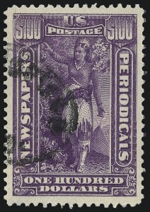 Sale 1067, Lot 1739, Officials, Newspapers, Parcel Post (Scott O, PR, Q)