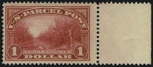 Sale 1067, Lot 1743, Officials, Newspapers, Parcel Post (Scott O, PR, Q)
