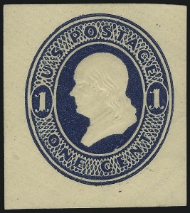Sale 1067, Lot 1752, Postal Stationery and Postal Cards (Scott U, UX)