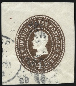 Sale 1067, Lot 1760, Postal Stationery and Postal Cards (Scott U, UX)