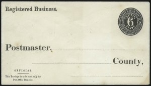 Sale 1067, Lot 1767, Postal Stationery and Postal Cards (Scott U, UX)