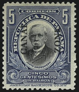 Sale 1067, Lot 1806, U.S. Possessions: Canal Zone