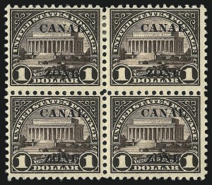 Sale 1067, Lot 1819, U.S. Possessions: Canal Zone, CANAL ZONE, 1924, -1/2c-$1.00 Ty. A Ovpts. (70-81) Sale 1067, Lot 1819, U.S. Possessions: Canal Zone