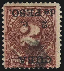 Sale 1067, Lot 1843, U.S. Possessions: Cuba thru Hawaii
