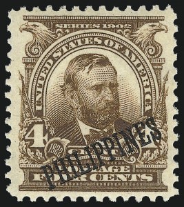 Sale 1067, Lot 1915, U.S. Possessions: Philippines, 1898-1903