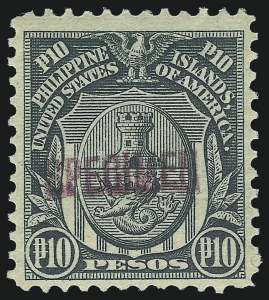 Sale 1067, Lot 1939, U.S. Possessions: Philippines, 1906-45