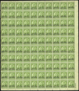 Sale 1067, Lot 1949, U.S. Possessions: Philippines, 1906-45