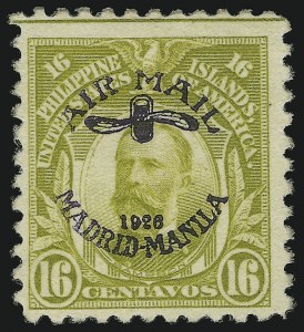 Sale 1067, Lot 1955, U.S. Possessions: Philippines, Air Post thru Postage Due