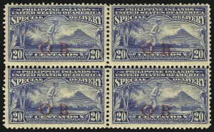 Sale 1067, Lot 1967, U.S. Possessions: Philippines, Air Post thru Postage Due