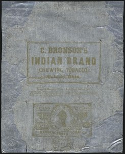 Sale 1067, Lot 403, Revenues: Tax-Paid Tobacco Issues on Tin-Foil