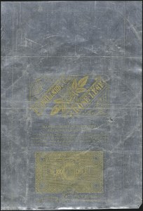 Sale 1067, Lot 430, Revenues: Tax-Paid Tobacco Issues on Tin-Foil