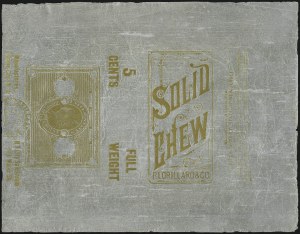 Sale 1067, Lot 439, Revenues: Tax-Paid Tobacco Issues on Tin-Foil