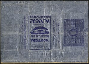 Sale 1067, Lot 443, Revenues: Tax-Paid Tobacco Issues on Tin-Foil