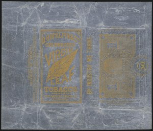 Sale 1067, Lot 457, Revenues: Tax-Paid Tobacco Issues on Tin-Foil