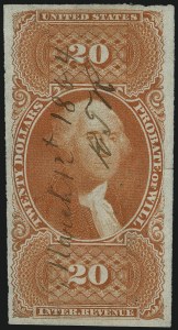 Sale 1067, Lot 541, Revenues: First Issue