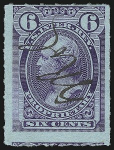 Sale 1067, Lot 608, Revenues: Proprietary thru Stock Transfer