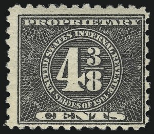 Sale 1067, Lot 610, Revenues: Proprietary thru Stock Transfer