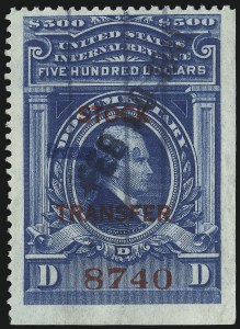 Sale 1067, Lot 612, Revenues: Proprietary thru Stock Transfer
