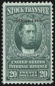 Sale 1067, Lot 614, Revenues: Proprietary thru Stock Transfer