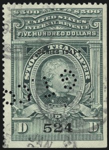 Sale 1067, Lot 618, Revenues: Proprietary thru Stock Transfer