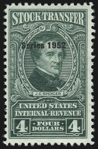 Sale 1067, Lot 629, Revenues: Proprietary thru Stock Transfer