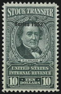 Sale 1067, Lot 630, Revenues: Proprietary thru Stock Transfer