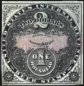 Sale 1067, Lot 647, Revenues: Wine thru Beer