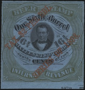 Sale 1067, Lot 652, Revenues: Wine thru Beer