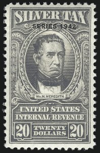 Sale 1067, Lot 681, Revenues: Playing Cards, Silver Tax, Narcotics