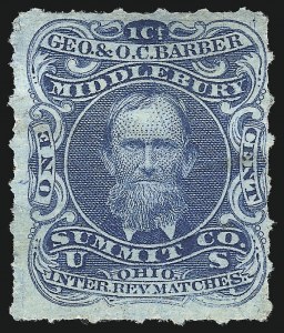 Sale 1067, Lot 695, Revenues: Private Die Proprietary - Match & Medicine