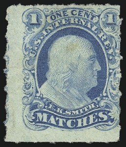 Sale 1067, Lot 709, Revenues: Private Die Proprietary - Match & Medicine