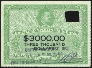 Sale 1067, Lot 763, Revenues: Hunting Permits thru Telegraph