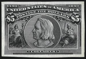 Sale 1067, Lot 803, Essays and Proofs, Specimen Ovpts.