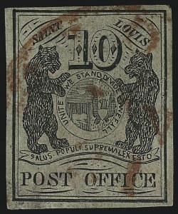 Sale 1067, Lot 843, Postmasters Provisionals