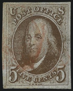Sale 1067, Lot 866, 1847 Issue and 1875 Reproduction of 1847 Issue (Scott 1-4)