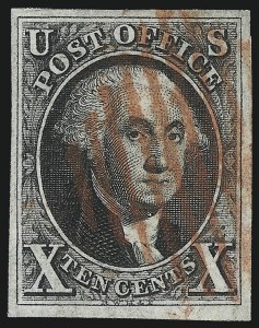 Sale 1067, Lot 867, 1847 Issue and 1875 Reproduction of 1847 Issue (Scott 1-4)