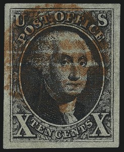 Sale 1067, Lot 873, 1847 Issue and 1875 Reproduction of 1847 Issue (Scott 1-4)