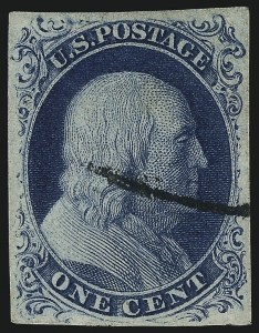 Sale 1067, Lot 884, 1c-12c 1851 Issue (Scott 5A-17)