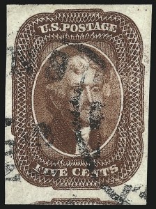 Sale 1067, Lot 890, 1c-12c 1851 Issue (Scott 5A-17)