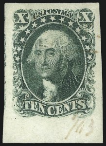 Sale 1067, Lot 897, 1c-12c 1851 Issue (Scott 5A-17)