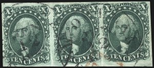 Sale 1067, Lot 909, 1c-12c 1851 Issue (Scott 5A-17)