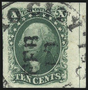 Sale 1067, Lot 910, 1c-12c 1851 Issue (Scott 5A-17)