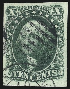 Sale 1067, Lot 912, 1c-12c 1851 Issue (Scott 5A-17)