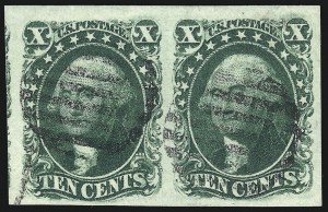 Sale 1067, Lot 913, 1c-12c 1851 Issue (Scott 5A-17)